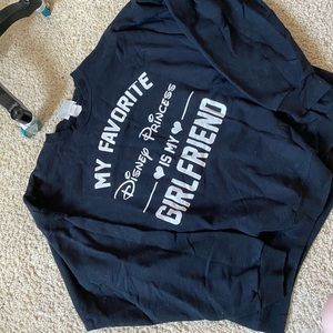 Disney “my favorite Disney princess is my girlfriend” sweater